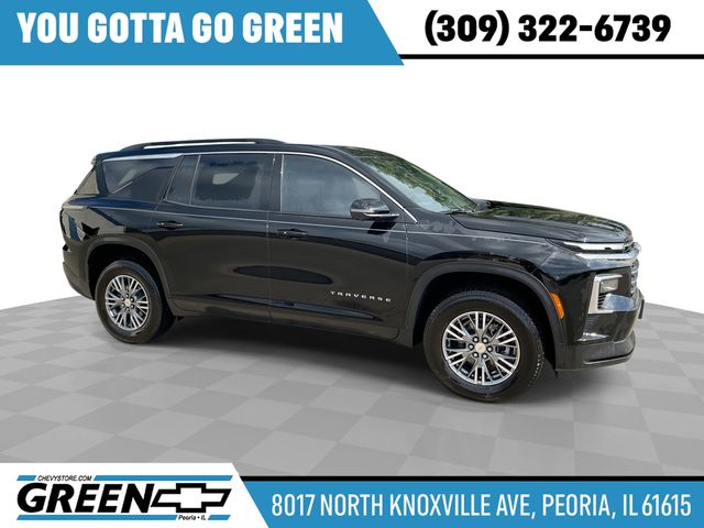Mosaic Black Metallic 2025 Chevrolet Traverse SUV / Crossover Front-Wheel Drive 8-Speed Automatic