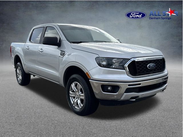 Ingot Silver 2019 Ford Ranger XLT SuperCrew RWD Pickup Truck 4X2 Automatic