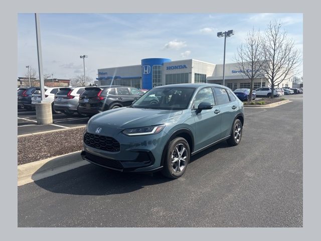 Nordic Forest Pearl 2024 Honda HR-V EX-L AWD SUV / Crossover All-Wheel Drive Continuously Variable Transmission