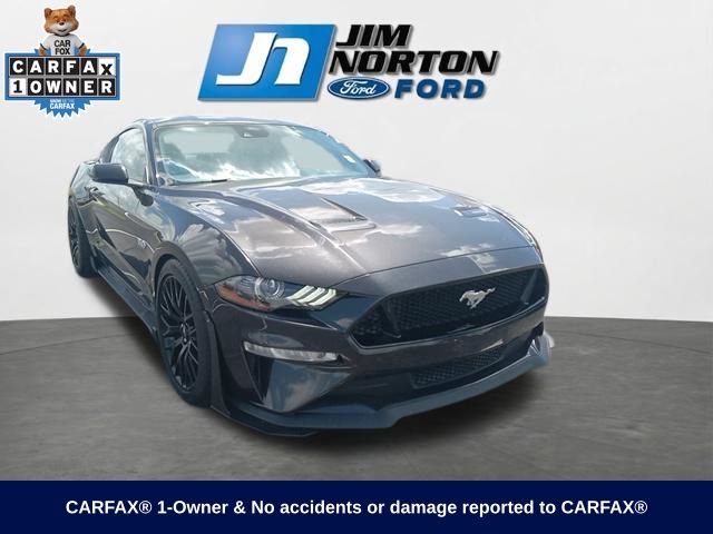 Gray Metallic 2022 Ford Mustang Coupe Rear-Wheel Drive 6-Speed Manual