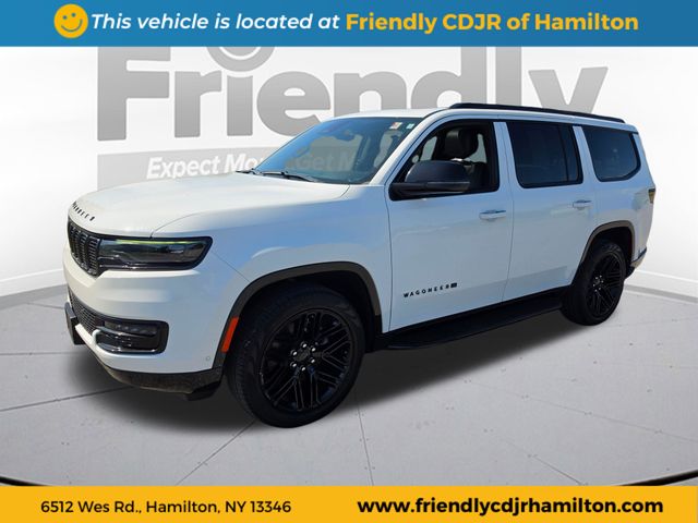 Bright White Clearcoat 2025 Jeep Wagoneer SUV / Crossover Four-Wheel Drive 8-Speed Automatic