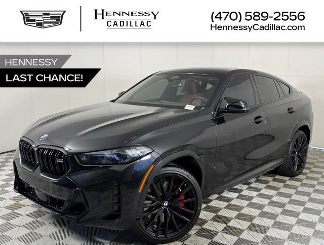 Black Sapphire Metallic 2024 BMW X6 SUV / Crossover All-Wheel Drive 8-Speed Automatic