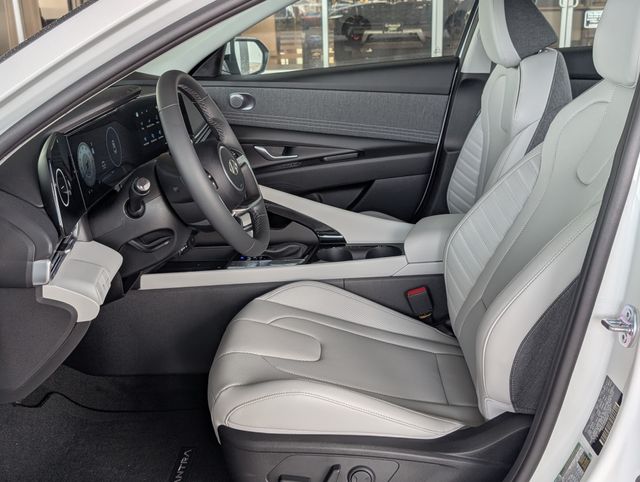 2026 Hyundai Elantra Limited White at DeMontrond Gulf Freeway