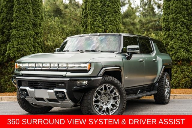 Green 2024 GMC Hummer EV SUV SUV / Crossover All-Wheel Drive 1-Speed Automatic