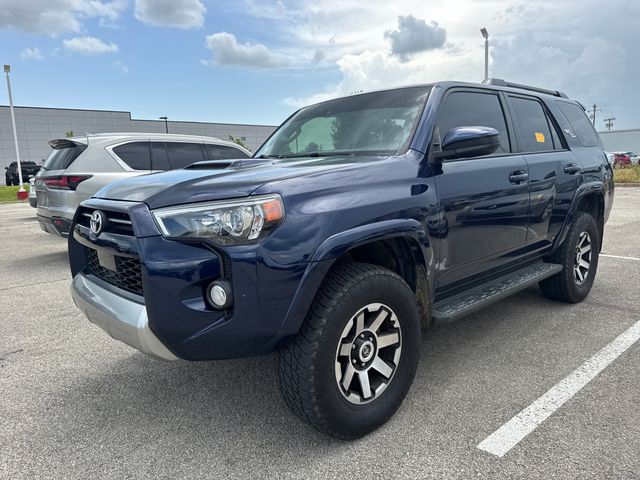 Nautical Blue Metallic 2020 Toyota 4Runner SUV / Crossover Four-Wheel Drive 5-Speed Automatic Overdrive