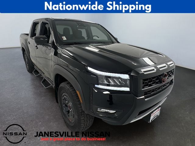 Super Black 2026 Nissan Frontier PRO-4X Crew Cab 4WD Pickup Truck Four-Wheel Drive 9-Speed Automatic Overdrive