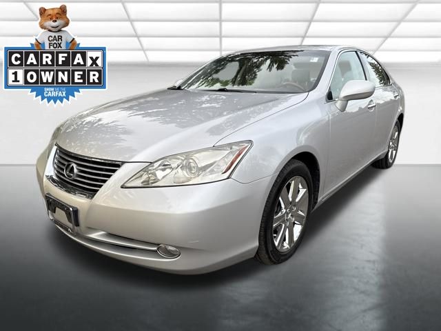 Silver 2009 Lexus ES 350 FWD Sedan Front-Wheel Drive 6-Speed Automatic