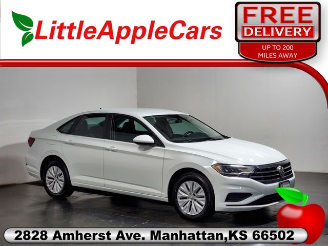 Pure White 2019 Volkswagen Jetta Sedan Front-Wheel Drive 8-Speed Automatic