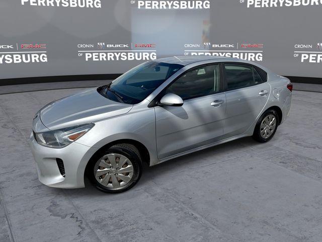Silky Silver 2019 Kia Rio S FWD Sedan Front-Wheel Drive 6-Speed Automatic