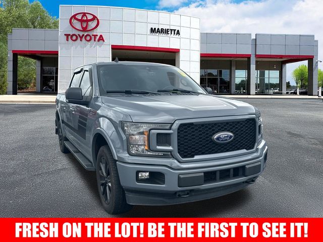 Gray Metallic 2019 Ford F-150 XLT SuperCrew 4WD Pickup Truck Four-Wheel Drive Automatic