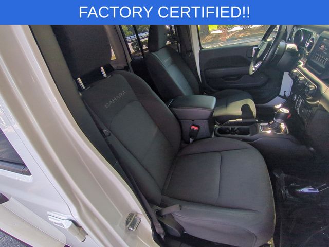 Used 2021 White Jeep Unlimited Sahara image 34