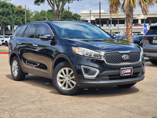Ebony Black 2018 Kia Sorento SUV / Crossover Front-Wheel Drive 6-Speed Automatic