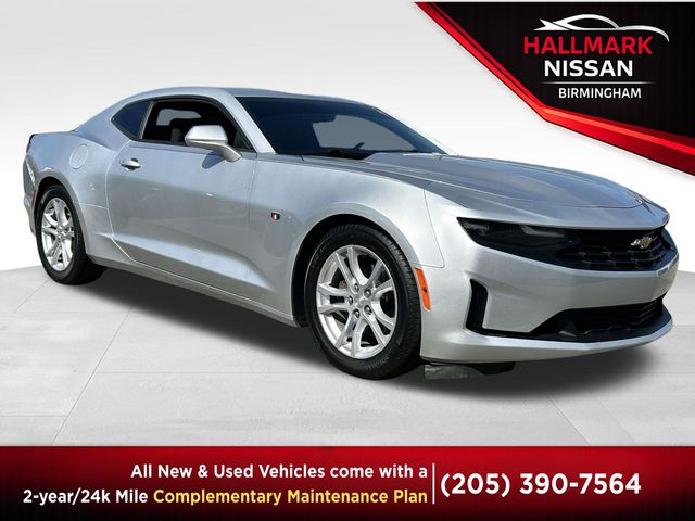 Silver Ice Metallic 2019 Chevrolet Camaro LS Coupe RWD Coupe Rear-Wheel Drive 8-Speed Automatic
