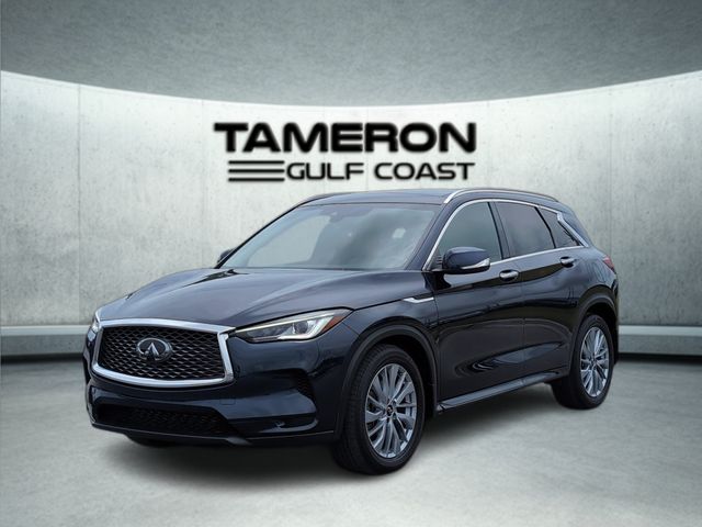 Hermosa Blue 2024 INFINITI QX50 SUV / Crossover Front-Wheel Drive Continuously Variable Transmission