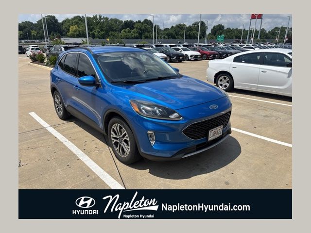 Blue Metallic 2020 Ford Escape SUV / Crossover Front-Wheel Drive 8-Speed Automatic