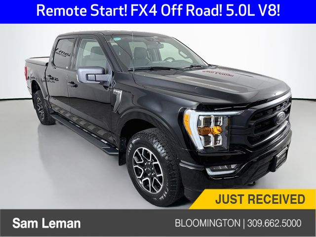 Black Metallic 2023 Ford F-150 Pickup Truck Four-Wheel Drive Automatic