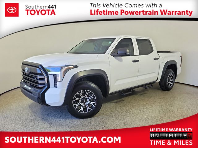 White 2022 Toyota Tundra Pickup Truck Four-Wheel Drive Automatic