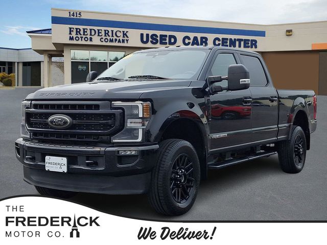 Agate Black Metallic 2020 Ford F-250 Super Duty Pickup Truck Four-Wheel Drive Automatic