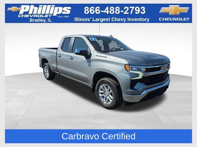 Sterling Gray Metallic 2023 Chevrolet Silverado 1500 Pickup Truck Four-Wheel Drive 8-Speed Automatic