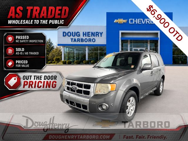 Sterling Gray Metallic 2011 Ford Escape Limited FWD SUV / Crossover Front-Wheel Drive 6-Speed Automatic