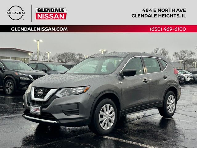 Gray (Gun Metallic) 2018 Nissan Rogue S AWD SUV / Crossover All-Wheel Drive Continuously Variable Transmission