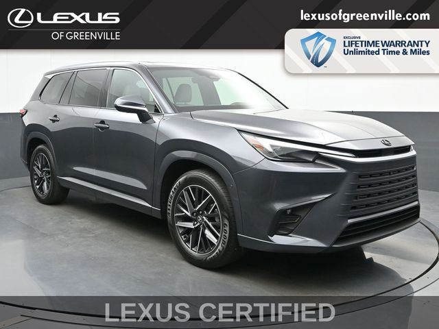 Cloudburst Gray 2025 Lexus TX SUV / Crossover Front-Wheel Drive 8-Speed Automatic