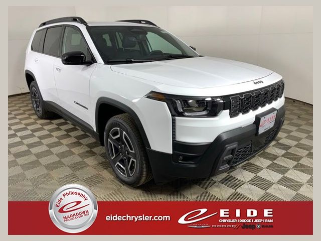 Bright White Clearcoat 2026 Jeep Cherokee SUV / Crossover Four-Wheel Drive Continuously Variable Transmission