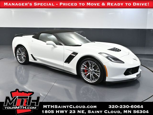 Arctic White 2018 Chevrolet Corvette Convertible Rear-Wheel Drive 8-Speed Automatic