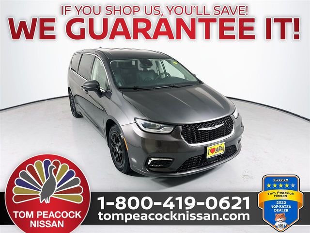 Gray (Granite Crystal Metallic Clearcoat) 2023 Chrysler Pacifica Touring L FWD Minivan Front-Wheel Drive 9-Speed Automatic