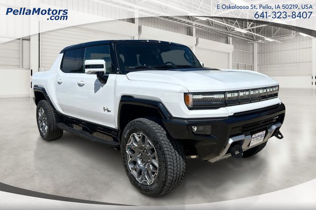 Interstellar White 2025 GMC Hummer EV Pickup Pickup Truck All-Wheel Drive 1-Speed Automatic