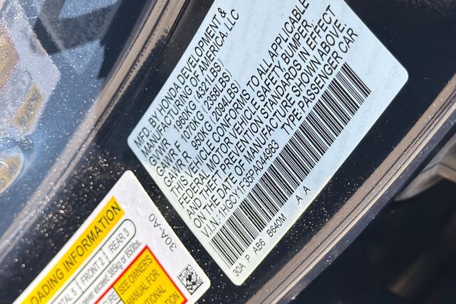 Used 2023 Honda Accord Sedan Sedan