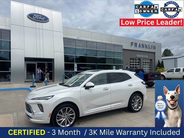 White Frost Tricoat 2025 Buick Envision SUV / Crossover All-Wheel Drive 9-Speed Automatic