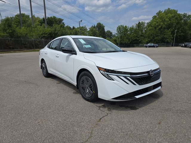 White (Fresh Powder) 2026 Nissan Sentra Sedan Front-Wheel Drive Continuously Variable Transmission