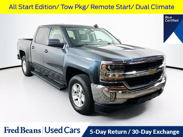 Gray (Graphite Metallic) 2017 Chevrolet Silverado 1500 Pickup Truck Four-Wheel Drive 6-Speed Automatic Overdrive