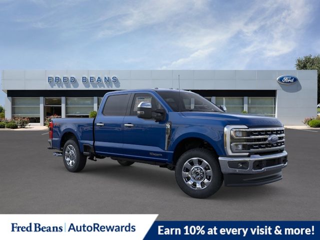 Blue Metallic 2026 Ford F-250 Super Duty Lariat Crew Cab 4WD Pickup Truck Four-Wheel Drive Automatic