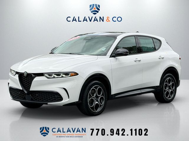 Milano White 2025 Alfa Romeo Tonale SUV / Crossover All-Wheel Drive 9-Speed Automatic
