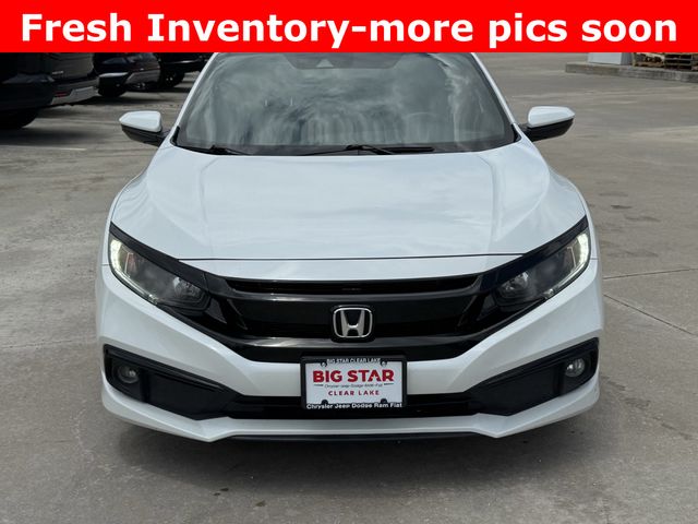 2021 Honda Civic Sport White at Emmons Autoplex