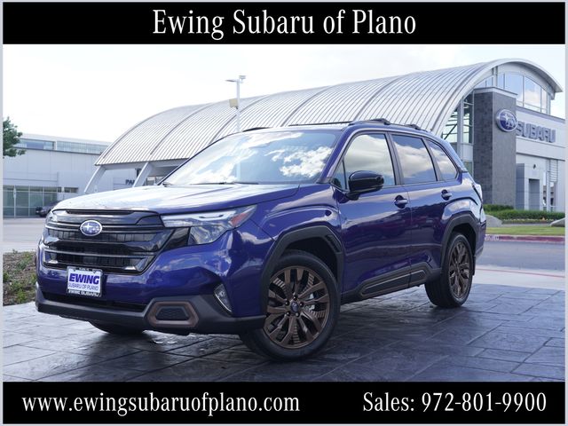 Sapphire Blue Pearl 2025 Subaru Forester SUV / Crossover All-Wheel Drive Continuously Variable Transmission