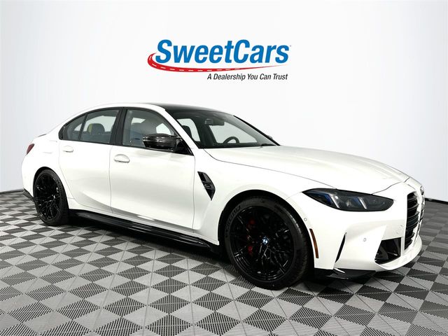 Alpine White 2025 BMW M3 Competition xDrive Sedan All-Wheel Drive 8-Speed Automatic