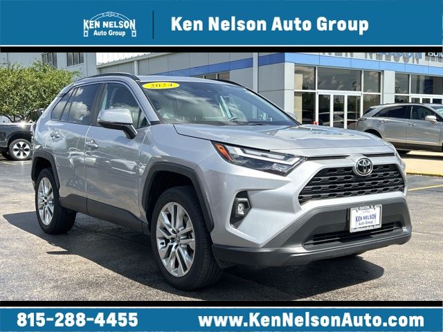 Silver Sky Metallic 2024 Toyota RAV4 SUV / Crossover All-Wheel Drive 8-Speed Automatic