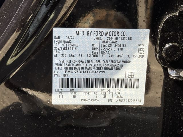 New 2026 Black Ford Active image 21