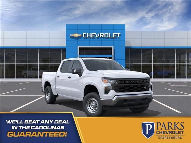 Summit White 2026 Chevrolet Silverado 1500 Pickup Truck Four-Wheel Drive Automatic