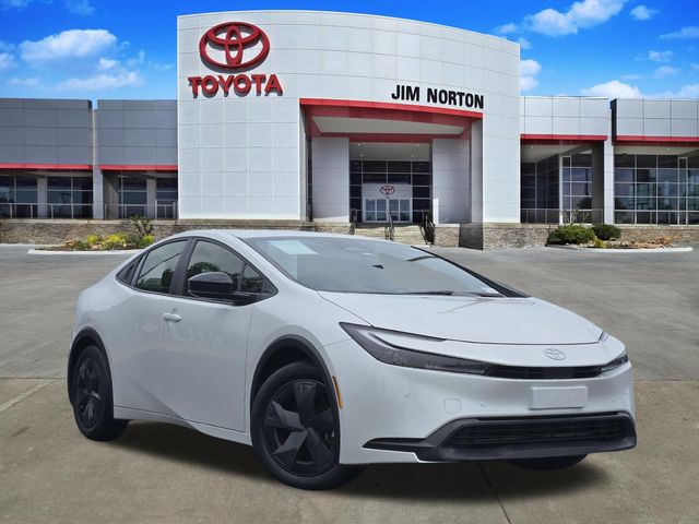 White (Wind Chill Pearl) 2025 Toyota Prius Hatchback Front-Wheel Drive Continuously Variable Transmission