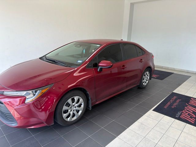 2025 Toyota Corolla LE Red at Parkway Family Mazda
