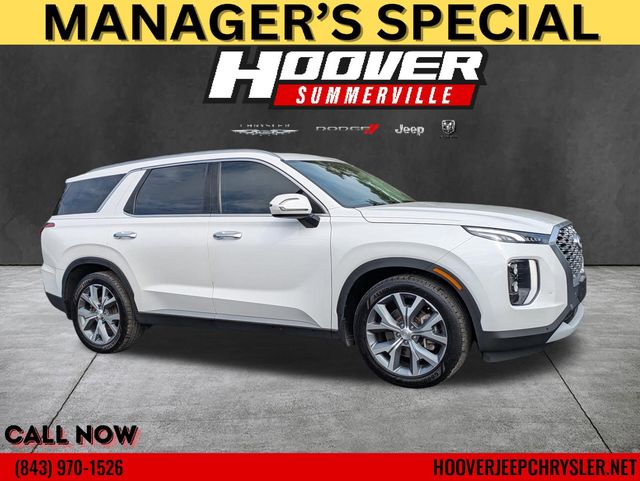 Hyper White 2020 Hyundai Palisade SEL AWD SUV / Crossover All-Wheel Drive 8-Speed Automatic