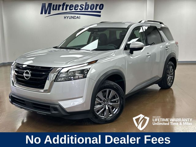 Brilliant Silver Metallic 2025 Nissan Pathfinder SUV / Crossover Front-Wheel Drive 9-Speed Automatic