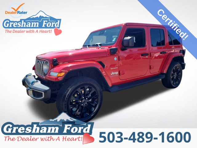  2024 Jeep Wrangler 4xe Sahara 4WD   