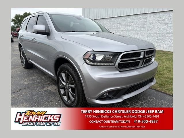 Silver (Billet Clearcoat) 2018 Dodge Durango GT AWD SUV / Crossover All-Wheel Drive 8-Speed Automatic