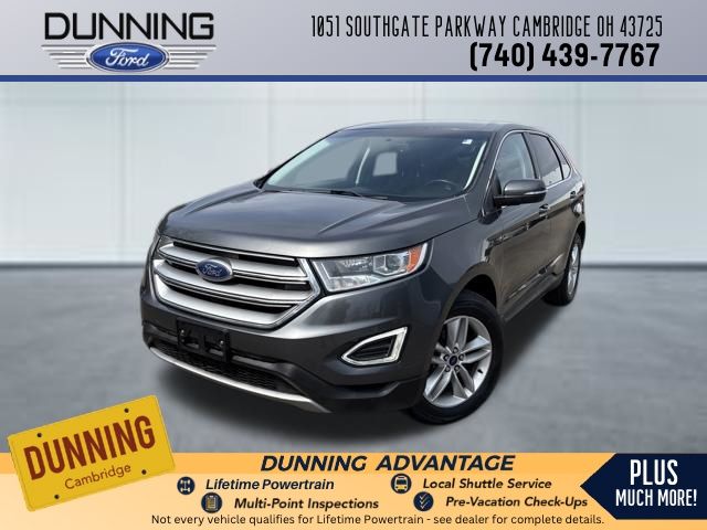 Gray (Magnetic Metallic) 2017 Ford Edge SEL SUV / Crossover Front-Wheel Drive 6-Speed Automatic