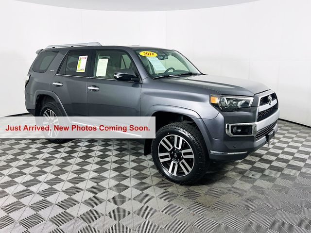 Magnetic Gray Metallic 2018 Toyota 4Runner Limited AWD SUV / Crossover All-Wheel Drive 5-Speed Automatic Overdrive